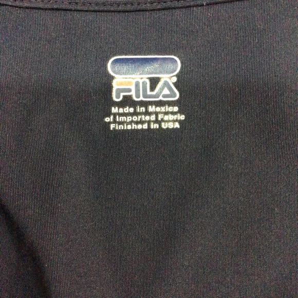 Vintage 1990’s FILA Full Zip Blue Athletic Track Jacket with Pockets Size … - Picture 6 of 8